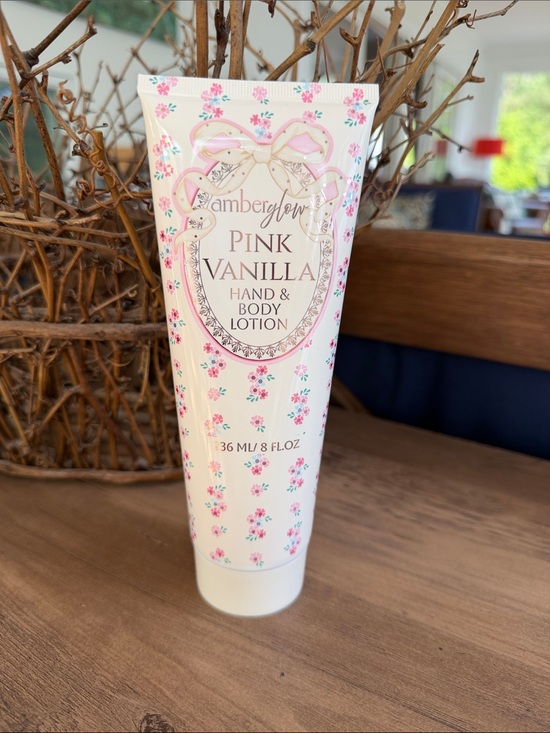 amber glow Other - Pink Vanilla Hand & Body Lotion — Soft Pink